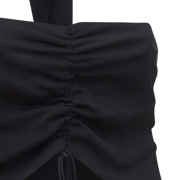 NWT Christopher Esber Reversed Halter Disconnect Ruched Dress SOLD OUT SIZE 2 XS - Picture 7 of 11